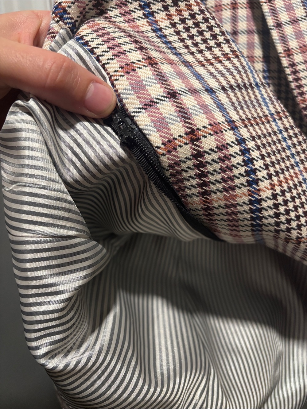 VERONICA BEARD Fuller plaid single breasted Dickey blazer - Picture 10 of 11